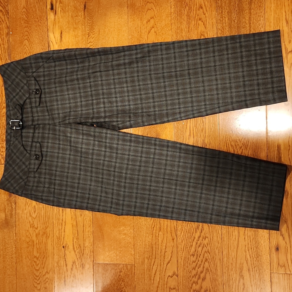Cartonnier Anthropologie Plaid Ankle Pants 8